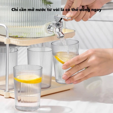 RONGRIVER Bình đựng nước có vòi 3,5L - 5L Lưu trữ trà, nước trái cây trong tủ lạnh, giảm giá 20% 3 RONGRIVER Bình đựng nước có vòi 3,5L - 5L Lưu trữ trà, nước trái cây trong tủ lạnh, giảm giá 20% 3