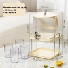 RONGRIVER Bình đựng nước có vòi 3,5L - 5L Lưu trữ trà, nước trái cây trong tủ lạnh, giảm giá 20% 10