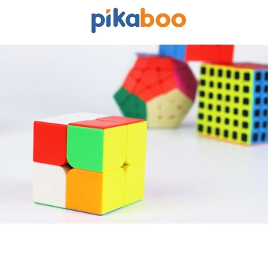 Rubik 6 mặt 3x3 4x4 5x5 Pikaboo - Đồ chơi trí tuệ, kích thích tư duy trẻ sớm, giảm còn 52.000 VND