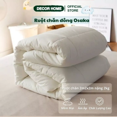 Ruột chăn đông Osaka 2.0kg 2m-2m2 cao cấp giá chỉ 241.224 VND giảm 70k
