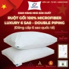 Ruột Gối Microfiber Lông Vũ Luxury 6 Sao 2 Viền Piping Premium - Chống Xẹp Lún Giá 430.000đ