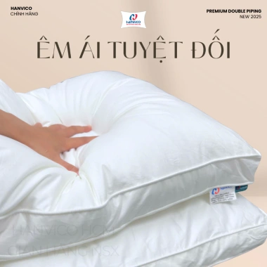 Ruột Gối Microfiber Lông Vũ Luxury 6 Sao 2 Viền Piping Premium - Chống Xẹp Lún Giá 430.000đ 4