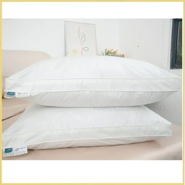 Ruột Gối Microfiber Lông Vũ Luxury 6 Sao 2 Viền Piping Premium - Chống Xẹp Lún Giá 430.000đ 8