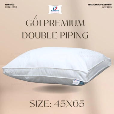 Ruột Gối Microfiber Lông Vũ Luxury 6 Sao 2 Viền Piping Premium - Chống Xẹp Lún Giá 430.000đ 10