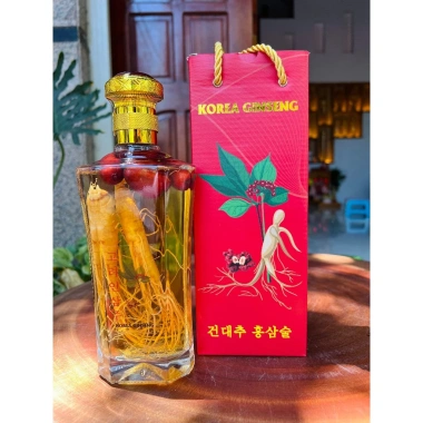 Rượu Sâm Táo Đỏ Hàn Quốc 500ml - Sức Khoẻ Vàng Quý Ông, Quà Biếu Tặng Nghĩa 269.999 VND 4 Rượu Sâm Táo Đỏ Hàn Quốc 500ml - Sức Khoẻ Vàng Quý Ông, Quà Biếu Tặng Nghĩa 269.999 VND 4