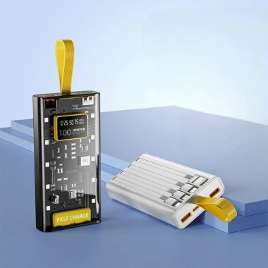 Sạc 50.000mAh PD 22.5W nhanh, 4 dây tích hợp và đèn LED chiếu sáng - Giá 200.000đ 7