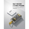 Sạc 50.000mAh PD 22.5W nhanh, 4 dây tích hợp và đèn LED chiếu sáng - Giá 200.000đ 8