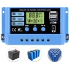 Sạc bình ắc quy 12V/24V từ tấm pin năng lượng mặt trời PMW 30A – Đa năng, sạc nhiều loại ắc quy và pin lithium, giá ưu đãi 73.708₫
