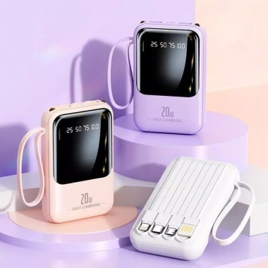 Sạc di động DX279 20.000mAh sạc nhanh, đèn pin, hỗ trợ iOS/Android, dung lượng lớn, tiện lợi mang theo – chỉ 104.000₫ 4