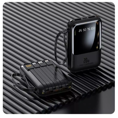 Sạc di động DX279 20.000mAh sạc nhanh, đèn pin, hỗ trợ iOS/Android, dung lượng lớn, tiện lợi mang theo – chỉ 104.000₫ 6