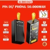Sạc điện thoại 120W 50.000mAh PD 22.5W kèm 4 cáp và đèn LED - AUDIO365 - 239.000₫