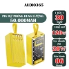 Sạc điện thoại 120W 50.000mAh PD 22.5W kèm 4 cáp và đèn LED - AUDIO365 - 239.000₫ 9