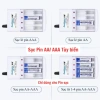 Sạc DP-B02 Doublepow 4 khe 4 viên AA/AAA cho mic không dây, camera, đồ chơi trẻ em 49.500 4