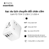 Sạc du lịch đa năng Mophie 70W PD GaN - Củ sạc 180+ quốc gia, chính hãng, bảo hành 2 năm, giảm giá 17% 3