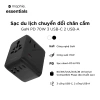 Sạc du lịch đa năng Mophie 70W PD GaN - Củ sạc 180+ quốc gia, chính hãng, bảo hành 2 năm, giảm giá 17% 10