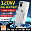 Sạc dự phòng 100.000mAh 2.025 sạc nhanh 22.5W, màn hình hiển thị pin, đèn pin sáng mạnh - Giá ưu đãi 224.978₫
