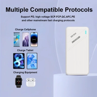 Sạc Dự Phòng 10.000/20.000mAh Sạc Nhanh 22.5W Pin Dung Lượng Lớn, Kèm Dây Sẵn Cho Mọi Điện Thoại Giá Ưu Đãi 124.460 VND
