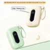 Sạc dự phòng 10.000mAh 2 cổng sạc nhanh kèm cáp iP+Type-C, gọn nhẹ, LED hiển phần trăm - 210.000 VND 9