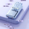 Sạc Dự Phòng 10.000mAh kèm 4 Cáp Sạc Nhanh Type-C, Light, USB-Micro - Sạc Nhiều Thiết Bị, Quà Tặng 199k 5