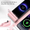 Sạc dự phòng 10.000mAh PD 15W nhanh, cắm trực tiếp, nhỏ gọn, sạc 2 điện thoại cùng lúc - 98.000đ