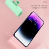 Sạc dự phòng 10.000mAh PD 15W nhanh, cắm trực tiếp, nhỏ gọn, sạc 2 điện thoại cùng lúc - 98.000đ 8