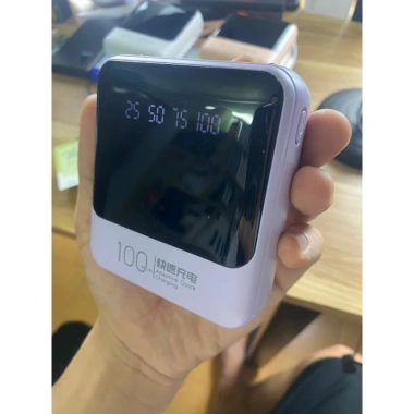 Sạc dự phòng 10.000mAh Power Bank 01 tích hợp cáp, đèn LED, đa màu - Giá 129.000₫ 8