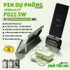 Sạc Dự Phòng 10.000mAh WP113 WEKOMEVN – Cáp C+ – Sạc Nhanh 22.5W, Hiển Thị % Pin