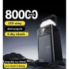 Sạc Dự Phòng 120W 80.000mAh Đèn LED Quay Sách, 4 Cổng Sạc Tháo Rời - 2.026