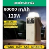 Sạc Dự Phòng 120W 80.000mAh Đèn LED Quay Sách, 4 Cổng Sạc Tháo Rời - 2.026 2