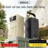 Sạc Dự Phòng 120W 80.000mAh Đèn LED Quay Sách, 4 Cổng Sạc Tháo Rời - 2.026 6