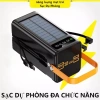Sạc Dự Phòng 150.000mAh Năng Lượng Mặt Trời 120W, Đèn LED, 2 Cổng, Tương Thích Mọi Máy