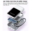 Sạc dự phòng 20.000 mAh siêu mạnh kèm cáp sạc – Giá chỉ 182.000 VND, phù hợp cho điện thoại & máy tính bảng 2
