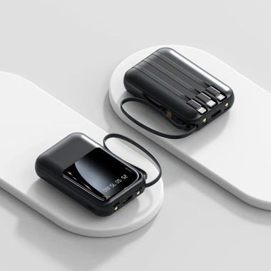 Sạc dự phòng 20.000 mAh siêu mạnh kèm cáp sạc – Giá chỉ 182.000 VND, phù hợp cho điện thoại & máy tính bảng 8