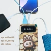 Sạc dự phòng 20.000mAh 20W nhanh, 4 cáp tích hợp, LED hiển dung lượng - Đa thiết bị, 229k 4