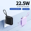 Sạc Dự Phòng 20.000mAh 3in1 Dung Lượng Lớn, Sạc Nhanh Tháo Rời, Phù Hợp Mọi Thiết Bị - Giá Ưu Đãi 319.000 VND 7