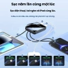 Sạc Dự Phòng 20.000mAh - 4 Dây Sạc Nhanh, Tương Thích Nhiều Thiết Bị, Pin Mini Tiện Lợi - Giá 155.000 VND 4