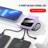 Sạc dự phòng 20.000mAh cáp sạc nhanh, màn hình LED, 3 dây cáp - 259.000 VND 2