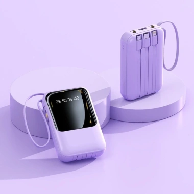 Sạc dự phòng 20.000mAh cáp sạc nhanh, màn hình LED, 3 dây cáp - 259.000 VND 10 Sạc dự phòng 20.000mAh cáp sạc nhanh, màn hình LED, 3 dây cáp - 259.000 VND 10