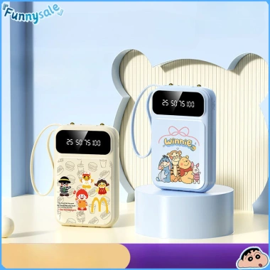 Sạc dự phòng 20.000mAh Disney Kuromi, cáp tích hợp, sạc nhanh cho Apple, Huawei, Xiaomi - Giá chỉ 185.900 VND 5 Sạc dự phòng 20.000mAh Disney Kuromi, cáp tích hợp, sạc nhanh cho Apple, Huawei, Xiaomi - Giá chỉ 185.900 VND 5