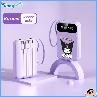 Sạc dự phòng 20.000mAh Disney Kuromi, cáp tích hợp, sạc nhanh cho Apple, Huawei, Xiaomi - Giá chỉ 185.900 VND 8 Sạc dự phòng 20.000mAh Disney Kuromi, cáp tích hợp, sạc nhanh cho Apple, Huawei, Xiaomi - Giá chỉ 185.900 VND 8