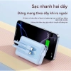 Sạc Dự Phòng 20.000mAh Mini 120W Chính Hãng Mẫu Mới 2 Dây Cáp Kèm Đầu Cắm AC 3