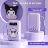 Sạc dự phòng 20.000mAh nhẹ, dễ thương, kèm 4 dây hỗ trợ sạc mọi loại điện thoại - Giá ưu đãi 189.000 VND 5