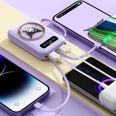 Sạc dự phòng 20.000mAh nhẹ, dễ thương, kèm 4 dây hỗ trợ sạc mọi loại điện thoại - Giá ưu đãi 189.000 VND 6 Sạc dự phòng 20.000mAh nhẹ, dễ thương, kèm 4 dây hỗ trợ sạc mọi loại điện thoại - Giá ưu đãi 189.000 VND 6