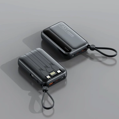 Sạc dự phòng 20.000mAh với 4 dây sạc nhanh, hỗ trợ đa thiết bị, pin bền, giá chỉ 169.400 VND 10