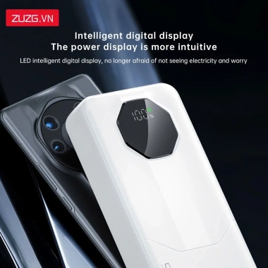 Sạc dự phòng 20.000mAh ZUZG C013P sạc nhanh 22.5W kèm dây chính hãng giá 399.000₫ 5