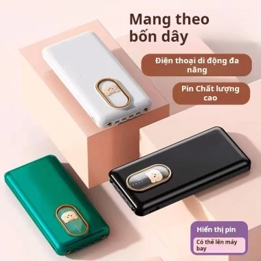 Sạc dự phòng 20‑30.000mAh dung lượng lớn, hỗ trợ đa dòng điện thoại - Giá 198.000₫ 7