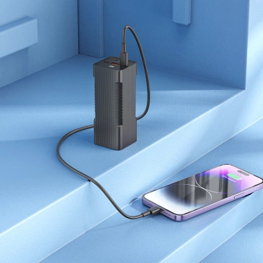 Sạc dự phòng 20W Hoco Q15 10.000mAh kèm đèn pin 4 LED – Giá chỉ 399.000đ