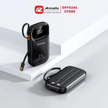 Sạc Dự Phòng 22.5W P03 20.000mAh/10.000mAh - 3 Dây Sạc Nhanh + Màn Hình LED