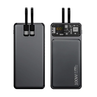 Sạc dự phòng 30.000mAh 100W nhanh, dung lượng lớn, có dây kèm cho điện thoại - 175.000đ 9
