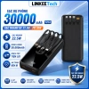 Sạc dự phòng 30.000mAh 100W sạc nhanh, tích hợp dây sạc Linkeetech – 395.000 VND